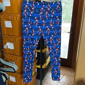 NEW Lularoe TC Tall & Curvy Disney Peter Pan Hook Villains Leggings Size 12-18